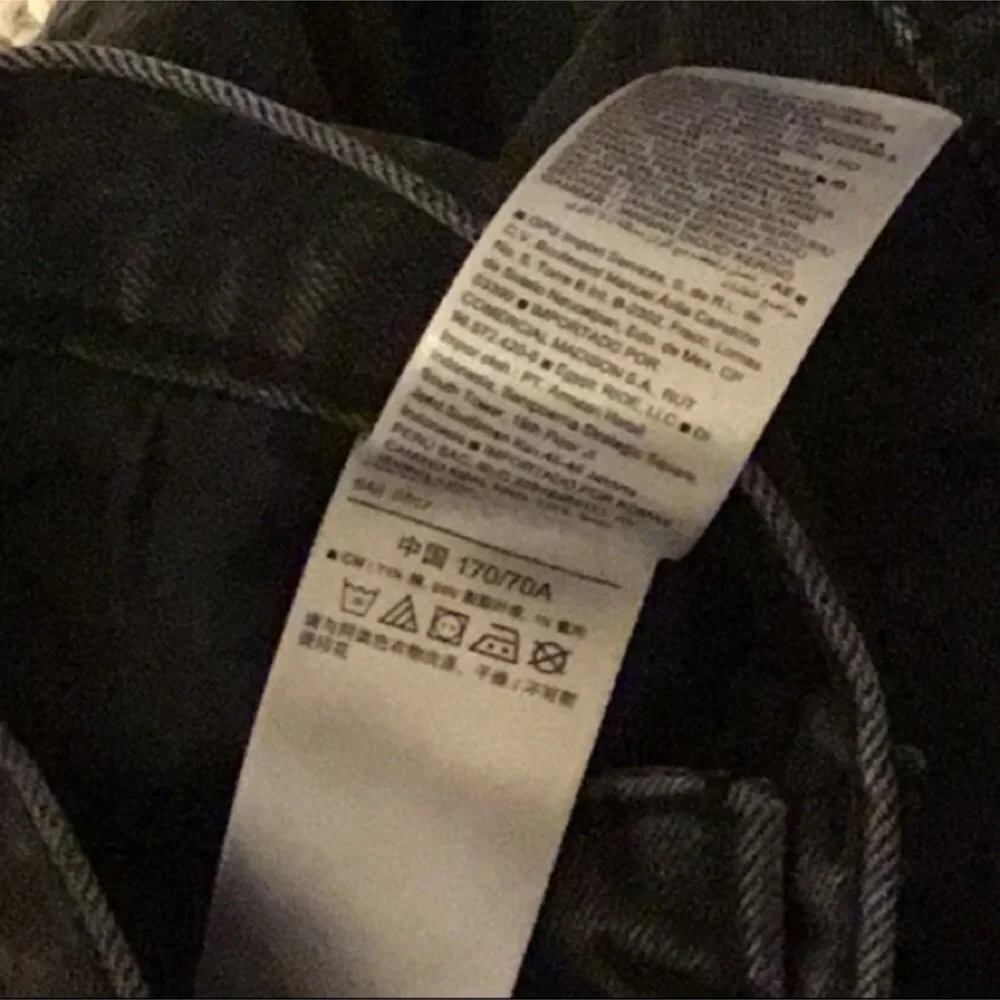 Men's Old Navy Black Slim Straight Jeans, VGUC; Sz 28